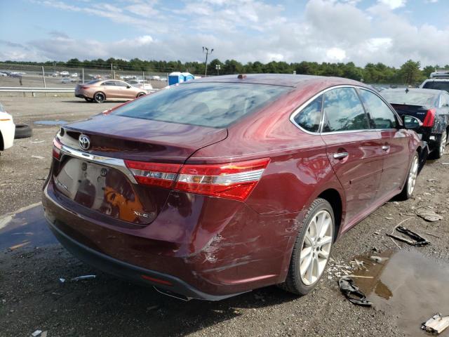 Photo 4 from auction – 2013 TOYOTA AVALON BAS with VIN 4T1BK1EB2DU039766
