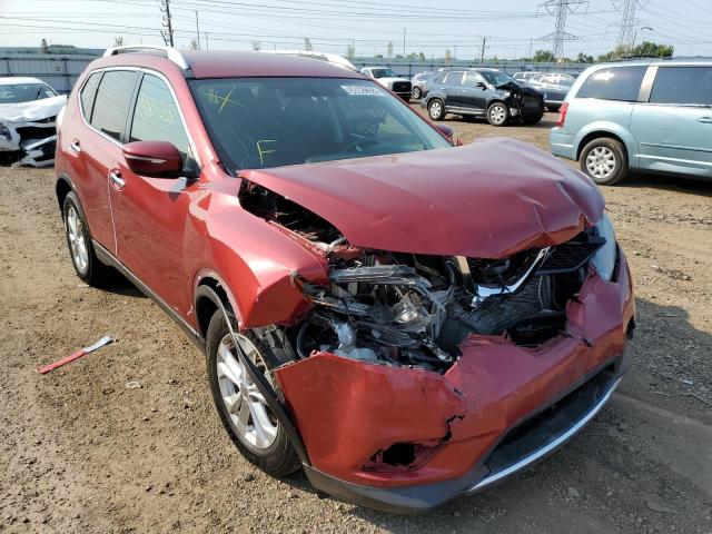 NISSAN ROGUE S 2015 with VIN 5N1AT2MKXFC863118 - Photo from auction