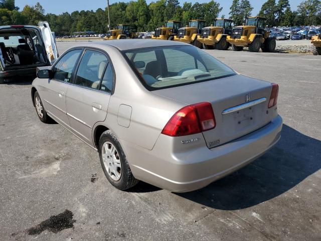 Photo 3 from auction – 2002 HONDA CIVIC LX with VIN 2HGES16592H580633