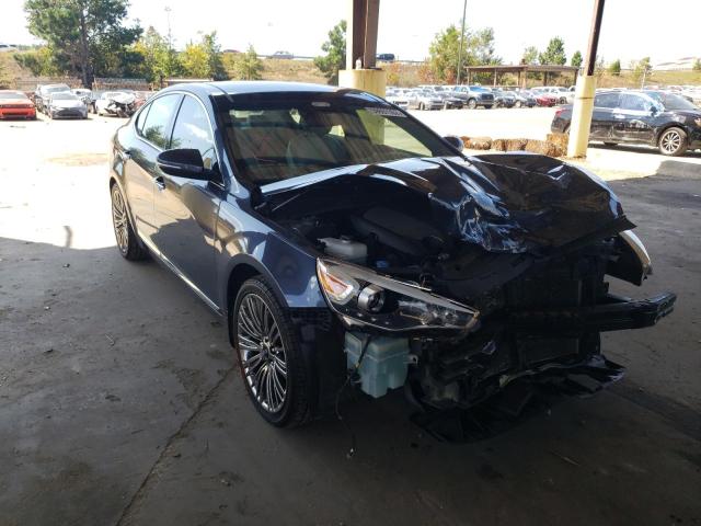 KIA CADENZA PR 2014 with VIN KNALN4D7XE5140979 - Photo from auction