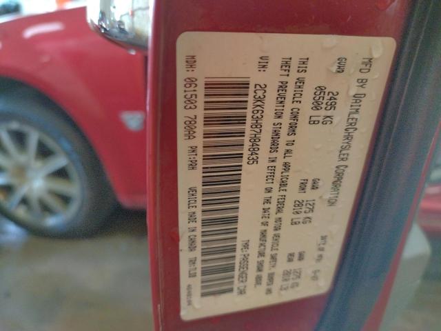 Photo 10 from auction – 2007 CHRYSLER 300C with VIN 2C3KK63H87H848435