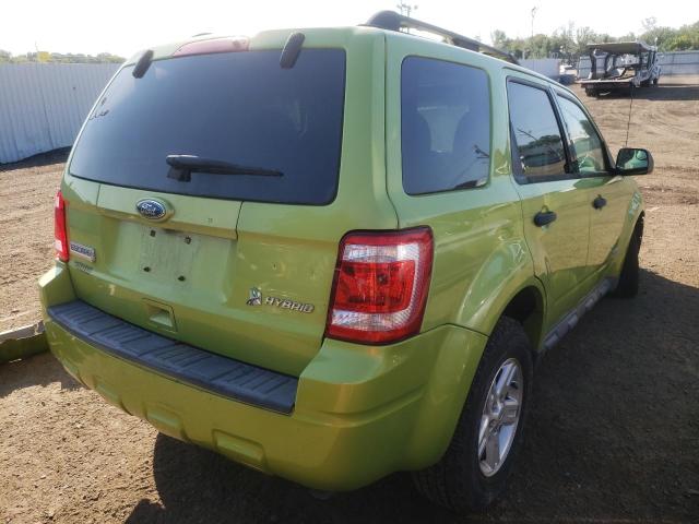 Photo 4 from auction – 2011 FORD ESCAPE HYB with VIN 1FMCU5K38BKA51979