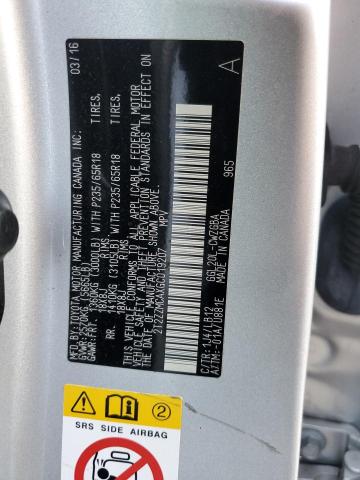 Photo 10 from auction – 2016 LEXUS RX 350 with VIN 2T2ZZMCAXGC019207