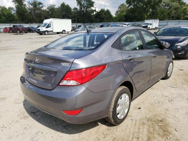 Photo 4 from auction – 2016 HYUNDAI ACCENT SE with VIN KMHCT4AE7GU044386