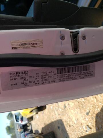 Photo 10 from auction – 2017 JEEP COMPASS SP with VIN 1C4NJCBAXHD124923