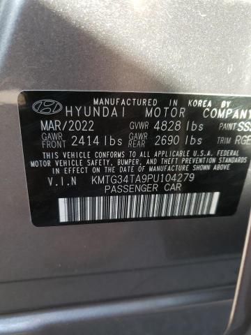 Photo 10 from auction – 2023 GENESIS G70 BASE with VIN KMTG34TA9PU104279