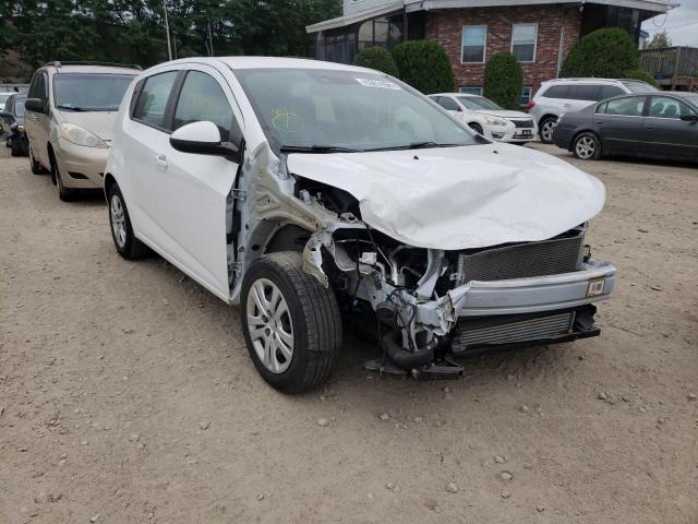 CHEVROLET SONIC 2020 with VIN 1G1JG6SB1L4128450 - Photo from auction