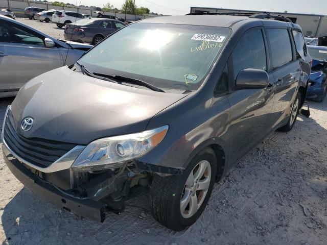 Photo 2 from auction – 2014 TOYOTA SIENNA LE with VIN 5TDKK3DC2ES440458