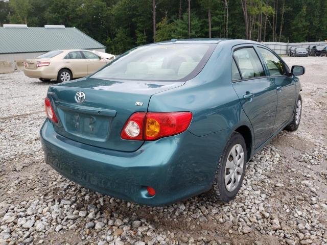 Photo 4 from auction – 2009 TOYOTA COROLLA BA with VIN JTDBL40E29J037724