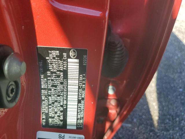 Photo 10 from auction – 2014 TOYOTA CAMRY SE with VIN 4T1BK1FK2EU545551