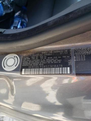 Photo 10 from auction – 2002 BMW M3 with VIN WBSBL93452JR18478