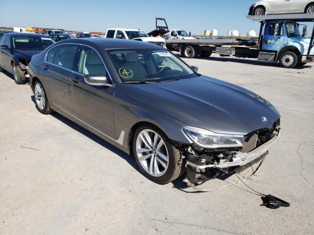 BMW 750 XI 2016 with VIN WBA7F2C55GG419850 - Photo from auction