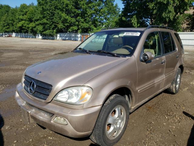Photo 2 from auction – 2003 MERCEDES-BENZ ML 320 with VIN 4JGAB54E63A401418