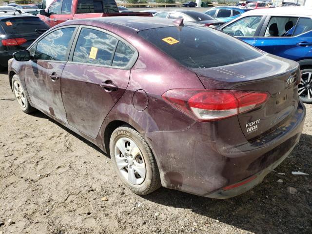 Photo 3 from auction – 2018 KIA FORTE LX with VIN 3KPFK4A72JE168027