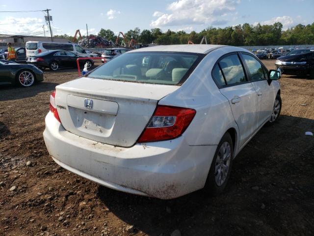 Photo 4 from auction – 2012 HONDA CIVIC LX with VIN 2HGFB2F56CH330424