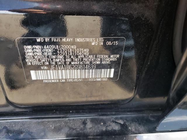 Photo 10 from auction – 2016 SUBARU WRX with VIN JF1VA1B62G9814639