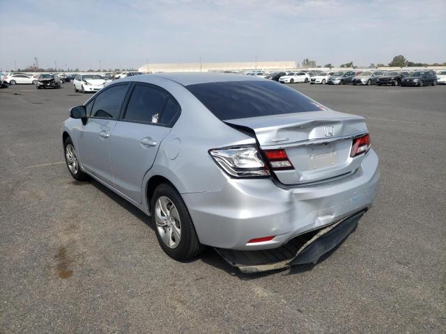 Photo 3 from auction – 2015 HONDA CIVIC LX with VIN 2HGFB2F55FH551114