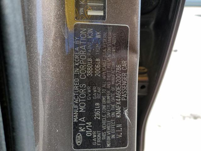 Photo 10 from auction – 2014 KIA FORTE LX with VIN KNAFX4A60E5200786
