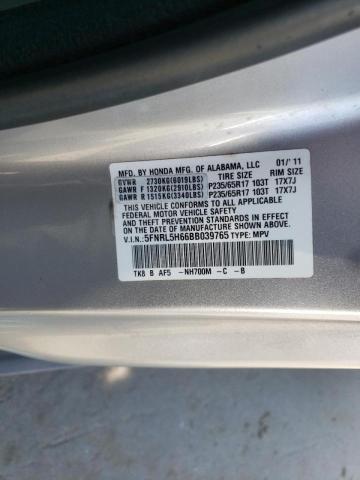 Photo 10 from auction – 2011 HONDA ODYSSEY EX with VIN 5FNRL5H66BB039765