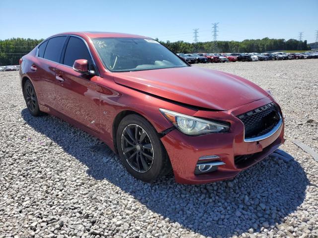 INFINITI Q50 BASE 2015 with VIN JN1BV7AP7FM356495 - Photo from auction