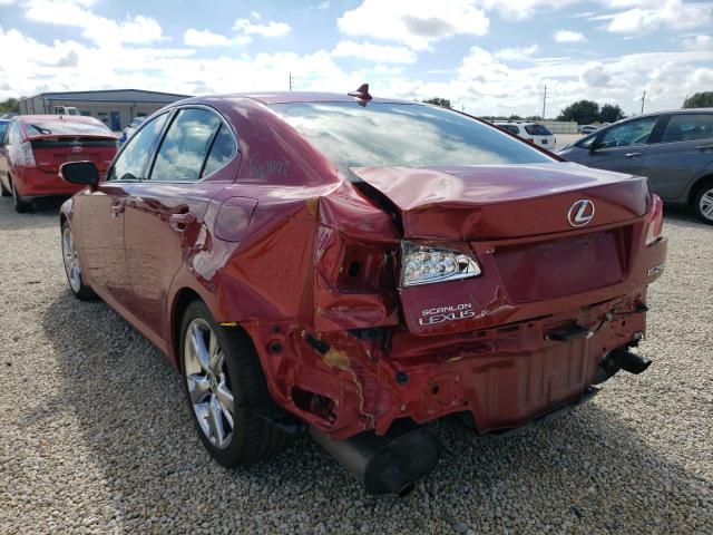 Photo 3 from auction – 2009 LEXUS IS 250 with VIN JTHBK262195106947