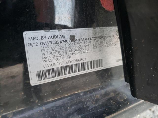 Photo 10 from auction – 2013 AUDI A4 PREMIUM with VIN WAUEFAFL5DA066861