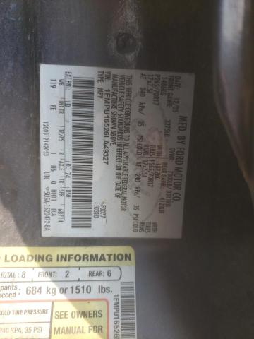 Photo 10 from auction – 2006 FORD EXPEDITION with VIN 1FMPU16526LA49327