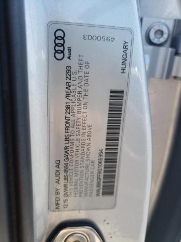 Photo 10 from auction – 2016 AUDI A3 PREMIUM with VIN WAUB8GFF9G1065954