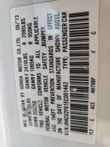 Photo 10 from auction – 2014 ACURA TSX TECH with VIN JH4CU2F61EC001462