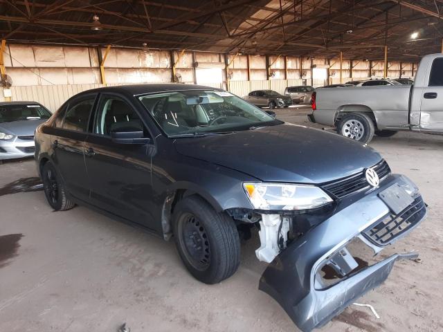 VOLKSWAGEN JETTA BASE 2014 with VIN 3VW2K7AJXEM291157 - Photo from auction