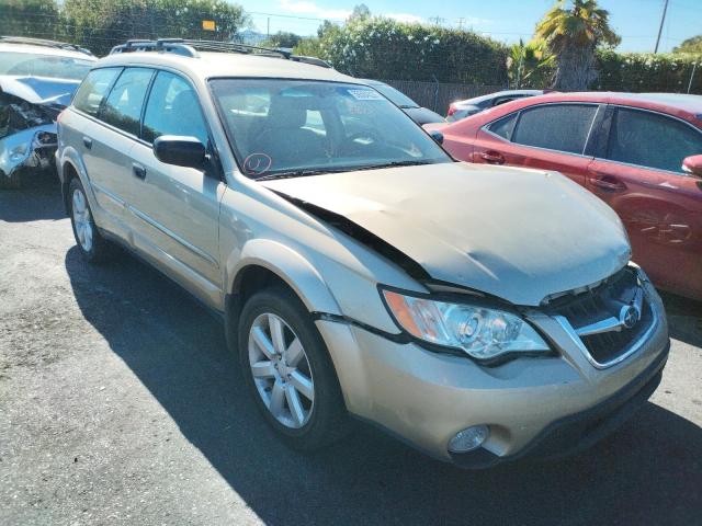 SUBARU OUTBACK 2. 2008 with VIN 4S4BP61C187322094 - Photo from auction
