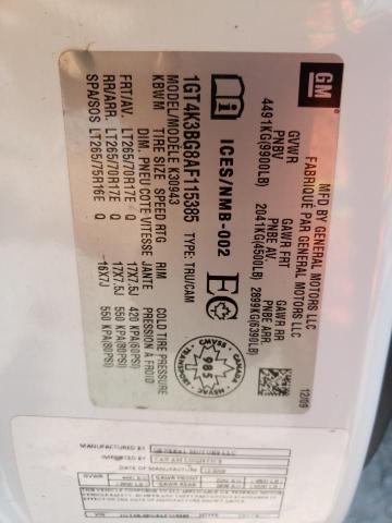 Photo 10 from auction – 2010 GMC SIERRA K35 with VIN 1GT4K3BG8AF115385