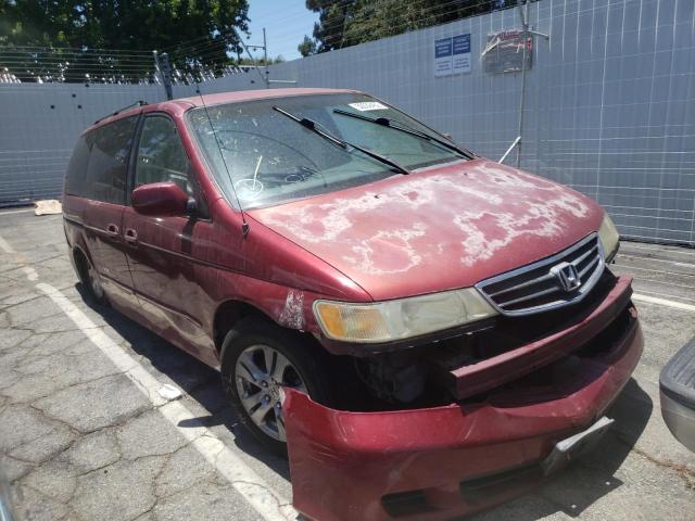 HONDA ODYSSEY EX 2003 with VIN 5FNRL18933B096512 - Photo from auction