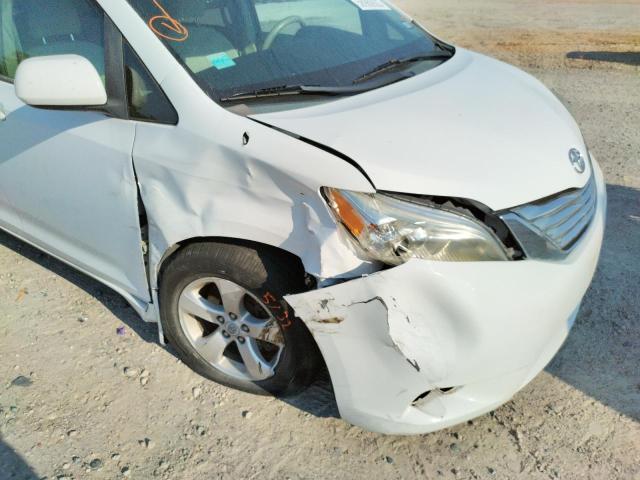 Photo 9 from auction – 2011 TOYOTA SIENNA LE with VIN 5TDKK3DC2BS149230