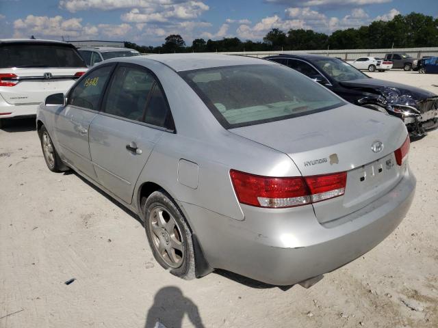 Photo 3 from auction – 2006 HYUNDAI SONATA GLS with VIN 5NPEU46FX6H124169