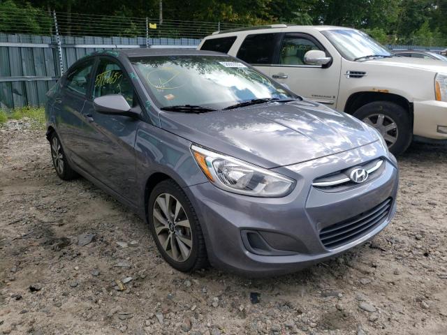 HYUNDAI ACCENT SE 2017 with VIN KMHCT4AE8HU285620 - Photo from auction