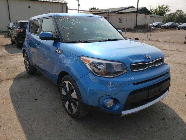 KIA SOUL + 2018 with VIN KNDJP3A5XJ7585769 - Photo from auction