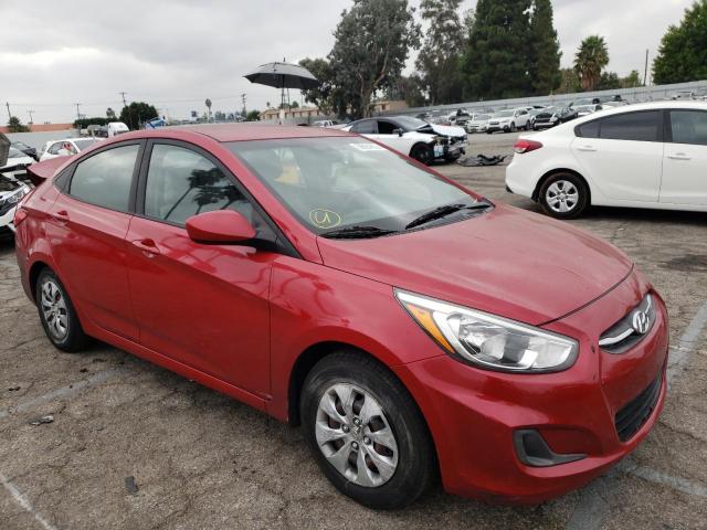 HYUNDAI ACCENT SE 2017 with VIN KMHCT4AE6HU236979 - Photo from auction