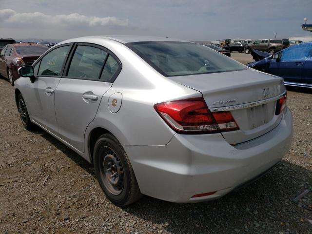 Photo 3 from auction – 2014 HONDA CIVIC LX with VIN 19XFB2F57EE047138