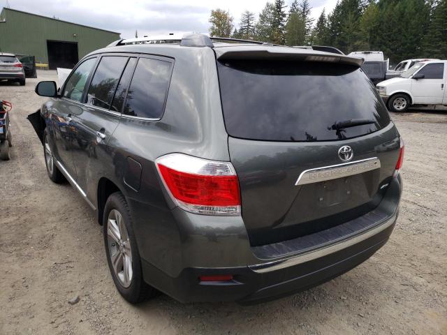 Photo 3 from auction – 2013 TOYOTA HIGHLANDER with VIN 5TDDK3EH6DS222606