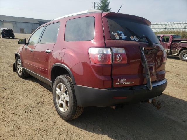 Photo 3 from auction – 2010 GMC ACADIA SL with VIN 1GKLRKED7AJ192687
