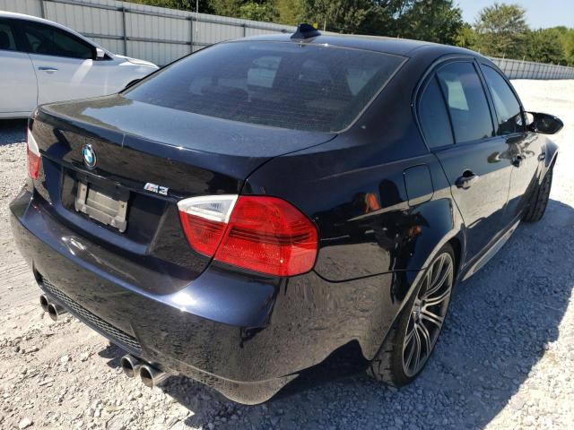 Photo 4 from auction – 2008 BMW M3 with VIN WBSVA93508E215853