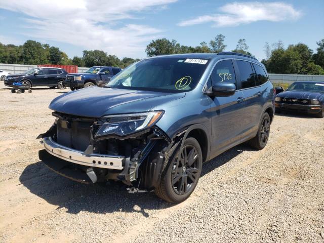 Photo 2 from auction – 2021 HONDA PILOT SE with VIN 5FNYF5H2XMB003144