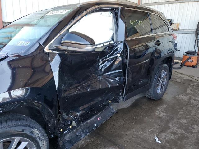 Photo 10 from auction – 2019 TOYOTA HIGHLANDER with VIN 5TDJZRFH6KS579524