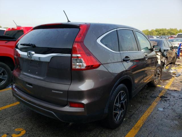 Photo 4 from auction – 2016 HONDA CR-V SE with VIN 2HKRM3H47GH529057