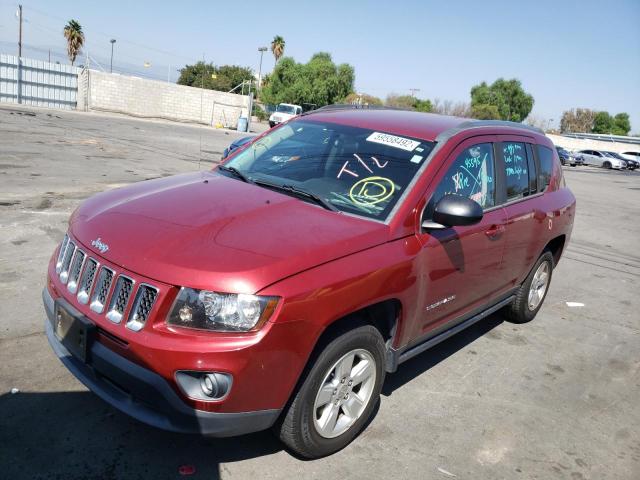Photo 2 from auction – 2015 JEEP COMPASS SP with VIN 1C4NJCBA3FD138031