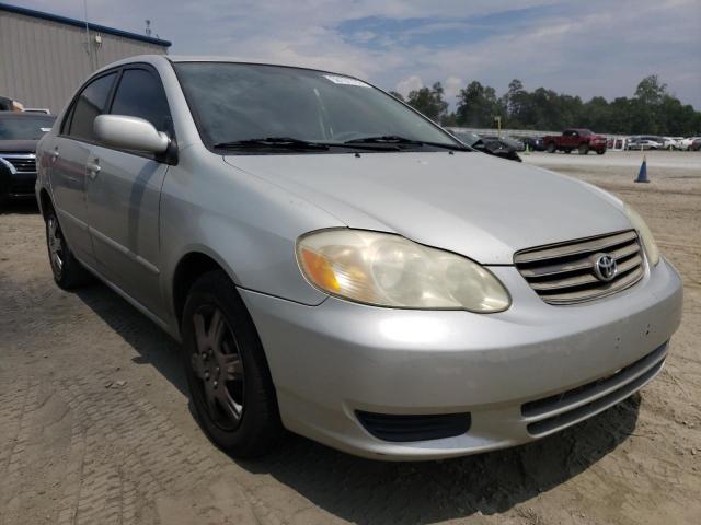 TOYOTA COROLLA CE 2003 with VIN 2T1BR32E53C110769 - Photo from auction