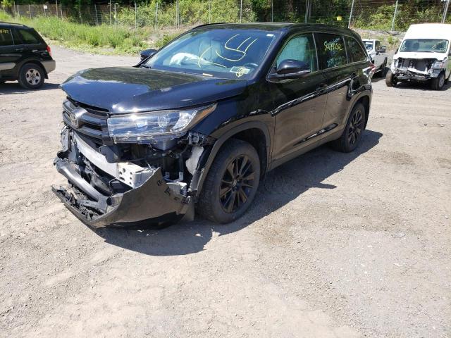 Photo 2 from auction – 2019 TOYOTA HIGHLANDER with VIN 5TDJZRFH2KS619355