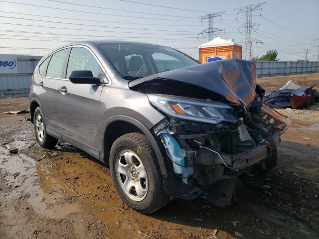 HONDA CR-V LX 2016 with VIN 5J6RM4H3XGL133370 - Photo from auction