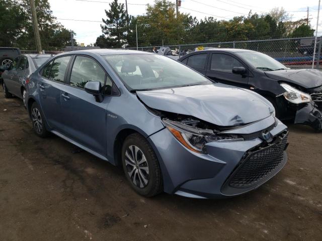 TOYOTA COROLLA LE 2021 with VIN JTDEAMDE3MJ028309 - Photo from auction